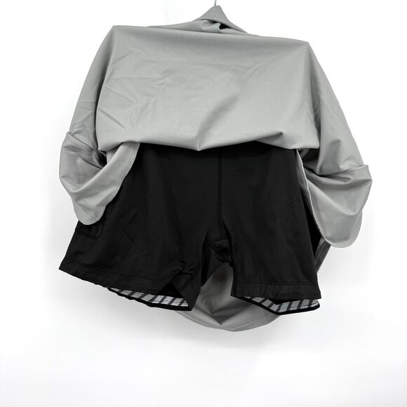 Irusil Women's Pull-On High Waist Active Skirt Regular Fit Pockets Size 3XL Gray - Picture 8 of 9